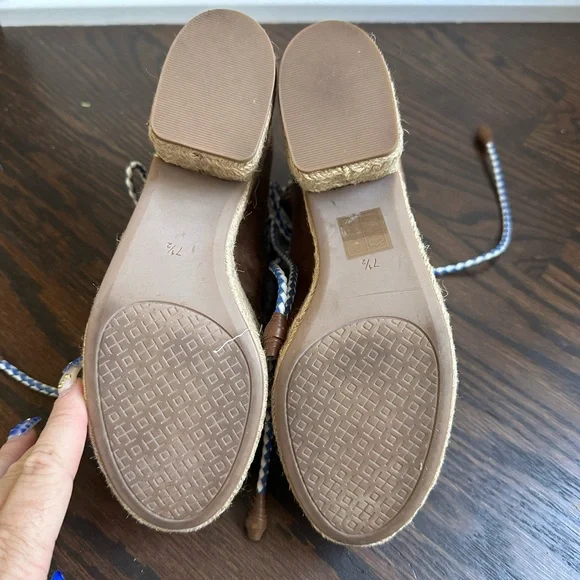 Tory Burch Positano espadrille platform sandals